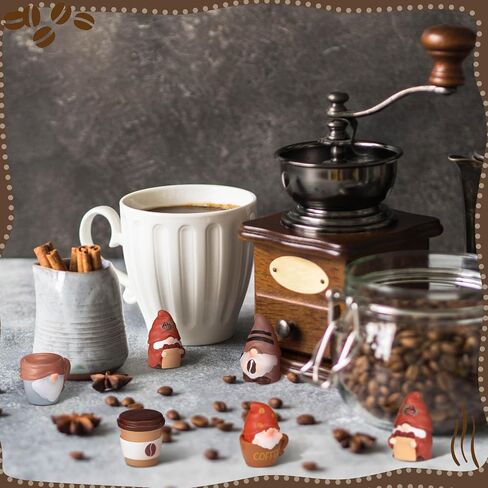 60 PCS راتنجات صغيرة التماثيل التماثيل الصغيرة التماثيل التماثيل المصغرة للمناظر الطبيعية في الهواء الطلق فناء الفناء في الحديقة أواني النباتات الداخلية ديكور خرافية (كوب القهوة) in Saudi Arabia