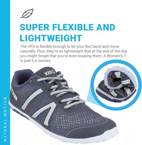 Xero Shoes Women's HFS Original Barefoot Running Shoes, Porcelain Blue, 11 in Saudi Arabia