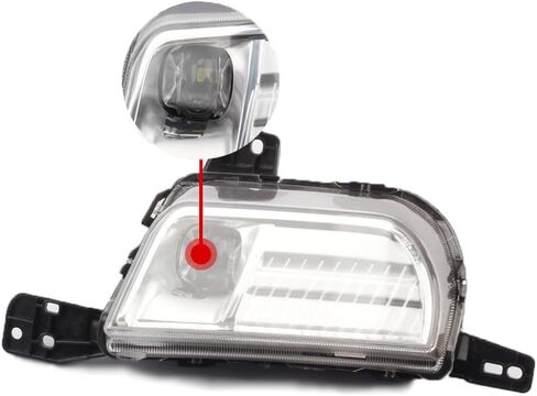 For Ford Edge 2019 20 21 22 23 2024 Fog Light Assembly Passenger Side | Front | CAPA Certified | LED | Replacement For FO2593253 | KT4Z15200B, KT4Z15200A in Saudi Arabia