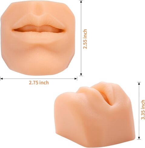 Soft Silicone Left Ear for Practicing Suture, Silicone Flexible Model for Education Display, Rubber Ear for Teaching Instructions in Kuwait