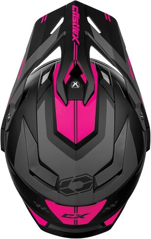 Castle X CX200 Liberty Dual Sport Helmet باللون الأحمر/الأبيض/الأزرق ، الحجم x-large in Kuwait