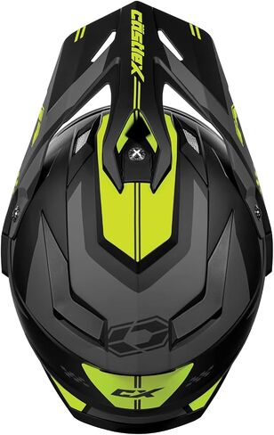 Castle X CX200 Liberty Dual Sport Helmet باللون الأحمر/الأبيض/الأزرق ، الحجم x-large in Kuwait