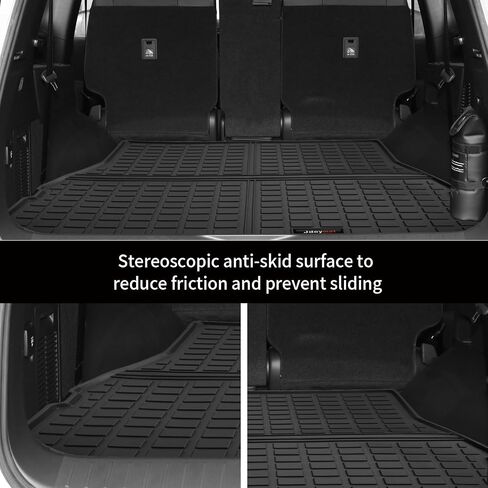 Custom All Weather TPE Trunk Cargo Mats Liner for 2024 2025 Toyota Land Cruiser/Lexus GX550 5 Seats Accessories (5 Seats Cargo Liner) in Saudi Arabia