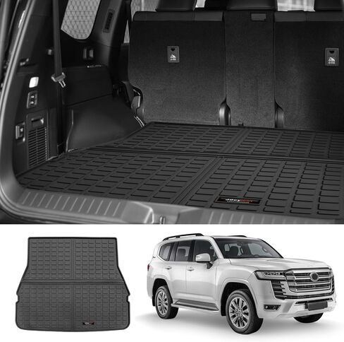 Custom All Weather TPE Trunk Cargo Mats Liner for 2024 2025 Toyota Land Cruiser/Lexus GX550 5 Seats Accessories (5 Seats Cargo Liner) in Saudi Arabia