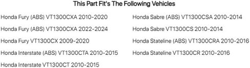 Hiflo Air Filter for Honda Fury (ABS) VT1300CXA 2010-2017 in Saudi Arabia
