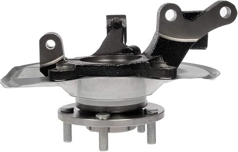 AutoShack Front Left Steering Knuckle for 2007-2017 Jeep Patriot Compass 2007-2012 Dodge Caliber 1.8L 2.0L 2.4L 4WD AWD FWD | Driver Side | 5-Lug | Wheel Bearing Hub Assembly Replacement KN798413 in Saudi Arabia
