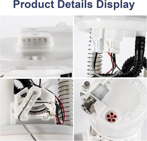 Electric Fuel Pump Module Assembly Compatible with 2013-2019 Nissan Sentra L4 1.8L GAS 2014 2015 2016 2017 2018 Replace E9213M P77206M FG1549 SP4097M VANBOL0162 with Sending Unit O-ring in Saudi Arabia