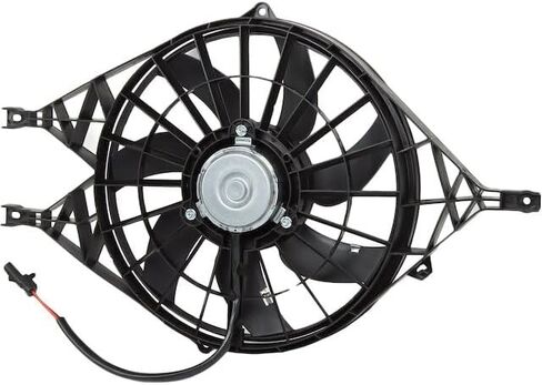 Auxiliary Radiator Fan Assembly - Compatible with 2000-2003 Dodge Durango V8 in Saudi Arabia