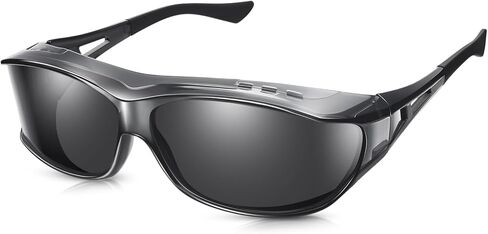 النظارات الشمسية المستقطبة تلبس فوق النظارات الناتجة للرجال الرياضة القيادة والصيد UV400 الحماية in Kuwait