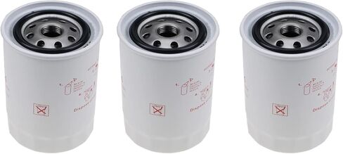 JZGRDN 3PCS FUEL FULTER 16631-43560 HH166-43560 متوافق مع KUBOTA V2203 V3307 SSV65 SSV75 SVL75 SVL90 LOADER M5700 M6800 M8200 M9000 M9960 in Kuwait