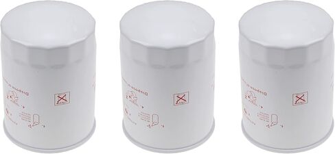 JZGRDN 3PCS FUEL FULTER 16631-43560 HH166-43560 متوافق مع KUBOTA V2203 V3307 SSV65 SSV75 SVL75 SVL90 LOADER M5700 M6800 M8200 M9000 M9960 in Kuwait