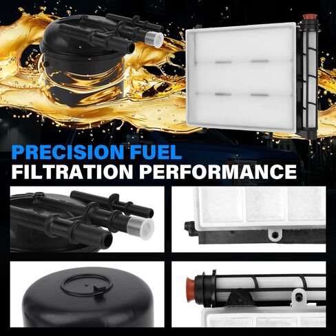 Diesel Fuel Filter Kit DFD4625 متوافق مع Ford 6.7L F250 F350 F450 F550 Super Duty (2017-2025) استبدال OEM لـ FD4625 ، PF46174 ، WF10458 | الترشيح المحسن لحماية المحرك in Kuwait