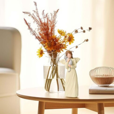 Cat Memorial Gifts for Loss of Sympathy Gift, Angel Orange Cat Figurines Angels Statue for Lovers in Memory of Passing Away (Orange Cat) in Saudi Arabia