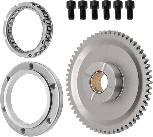 Starter Starting Clutch One Way Gear Bearing for Yamaha Grizzly 350 2007-2014 Bruin 350 2004-2006 Wolverine 350 2006-2009 OEM# 5UH-15517-00-00 5KM-15590-00-00 in Saudi Arabia