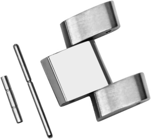 Ewatchparts 17mm Watch Band Link متوافق مع Tag Heuer Aquaraceer CAF7110 ، CAF1112 CAF1113 in Saudi Arabia