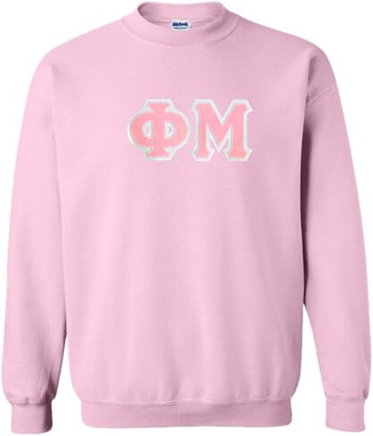 Phi Mu Lettered Crewneck in Saudi Arabia