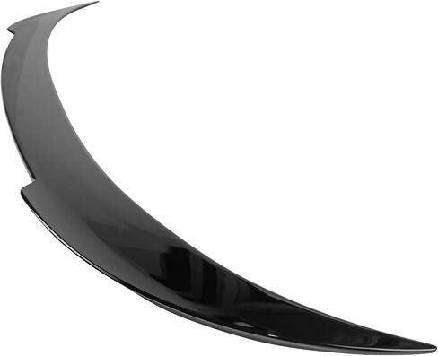 FREEMOTOR802 Rear Trunk Spoiler Compatible with 2012-2019 BMW F13 6-Series Coupe | V Style Painted Jet Black #668 ABS Plastic Deck Lid Spoiler Tail Lip Wing in Saudi Arabia