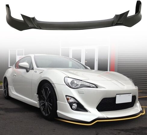Front Bumper Lip Spoiler, Compatible with 2013-2016 Scion FRS, PU Unpainted Five Design Style Add-on Front Splitter Air Dam Chin Protector in Saudi Arabia