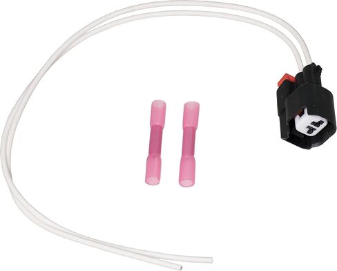 APDTY 140081 Evaporative Emissions Fuel Vapor Charcoal Canister Vent Valve Solenoid 2-Way Wire Wiring Harness Pigtail Connector Fits APDTY 119082 or ACDelco 214-2230, 22865590, 15788844, 17114055 in Saudi Arabia