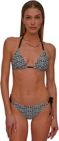 DKNY Women's Set ̶ Triangle Bikini Top & Low Rise Side Tie Bottom in Saudi Arabia