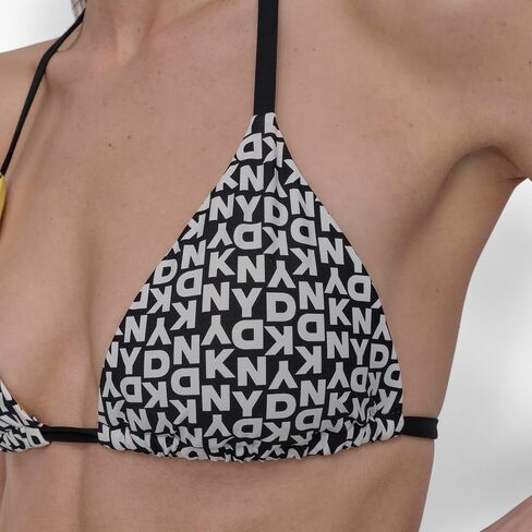 DKNY Women's Set ̶ Triangle Bikini Top & Low Rise Side Tie Bottom in Saudi Arabia