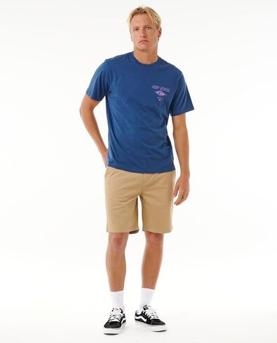 RIP Curl Men's Fade Out Icon T-Shirt in Kuwait