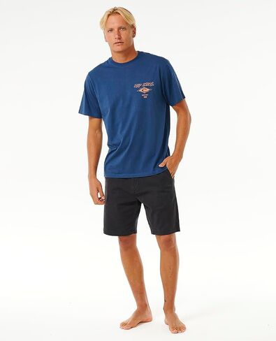 RIP Curl Men's Fade Out Icon T-Shirt in Kuwait