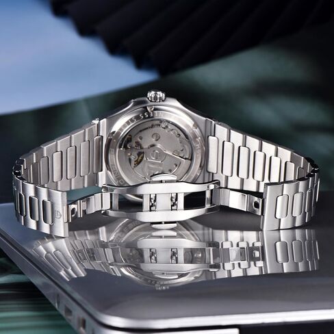 Rollstimi Pagani Design YS025 Men's Automatic Watch Histeron Dial Tourbillon-Style E3251 Movement Sapphire Crystal 100M مقاوم للماء من الفولاذ المقاوم للصدأ مشاهدة رياضية فاخرة in Kuwait