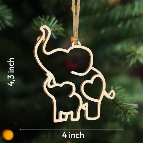 Motherhood Elephant Easter Ornament with Story Card, Sisterhood Gifts for Women Tribe, Easter Basket Stuffers for Mom and Daughter, Special Bond Decor, Mother's day Gifts for Women, Suncatcher in Kuwait