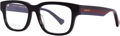 Gucci GG 1303O 003 النظارات السوداء المستطيلة للرجال in Saudi Arabia