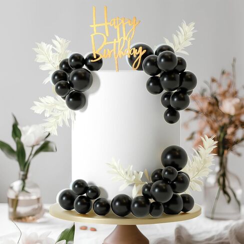 MIAHART Ball Cake Toppers Boho Grass Cake Topper Ball Cake Insert Decoration for Birthday Wedding Baby Shower Party Decorations Boho Themed Party Supplies (Gold) in Kuwait