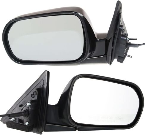 Garage-Pro Driver & Passenger Side Power Non-Heated Mirrors for Honda Accord 1998-2002 Paintable 4-Door, Sedan, USA Built Vehicle in Saudi Arabia