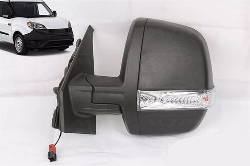 FOR DODGE RAM PROMASTER CITY 2015-2023 SIDE MIRROR (MANUAL ADJUSTMENT (HAS LEVER), LEFT DRIVER SIDE) in Kuwait