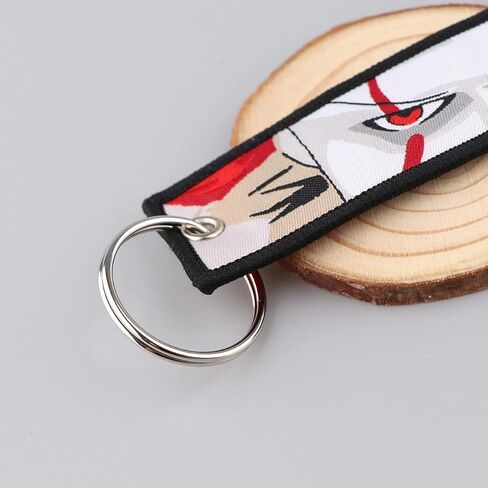 It Pennywise the Clown Stephen King Classic Horror Movie Film Keychain Key Tag Chain Fob Ring in Saudi Arabia