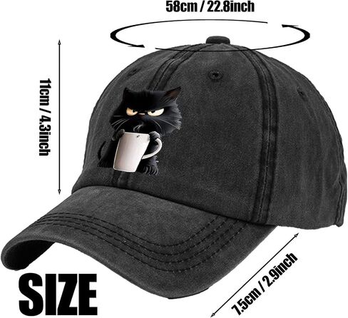 Feral but Fashionable Cat Hat Edition, 2025 Women's Adjustable Baseball Caps, Comfortable Breathable Snapback Hat in Saudi Arabia