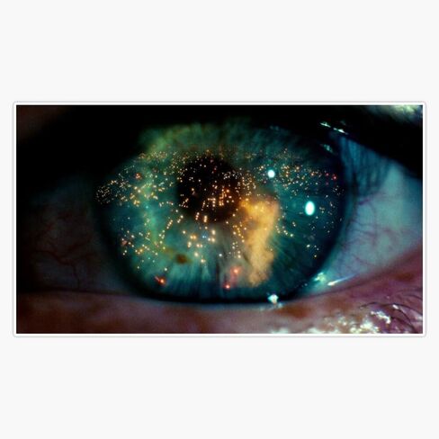 MAGNET Blade Runner Eye Magnetic Vinyl Sticker Decal Magnet 5" in Saudi Arabia