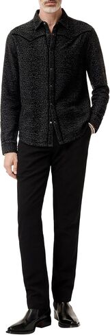 John Varvatos Men's Haven Western Shirt in Saudi Arabia