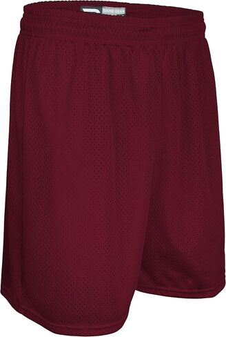 Game Gear Unisex 9" Inseam Mesh Shorts for Basketball, Running, Cycling, and Sports (16 Colors) AP-6479 in Saudi Arabia