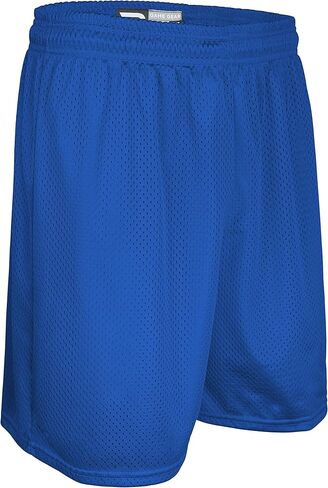 Game Gear Unisex 9" Inseam Mesh Shorts for Basketball, Running, Cycling, and Sports (16 Colors) AP-6479 in Saudi Arabia