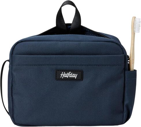 Sidecar Toiletry Kit – Compact Travel Kit with Waterproof Pouch, Mesh Pockets, Toothbrush Holder & Hanging Loop – Toiletry Bag Organizer for Men & Women – Marine in Kuwait