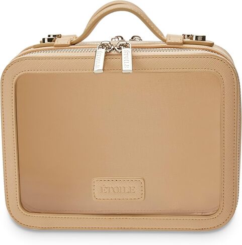 Etoile - حالة تجميلية صغيرة التوأم اللافندر الوردي - منظم ومستحضرات التجميل في المقصورة المزدوجة in Kuwait