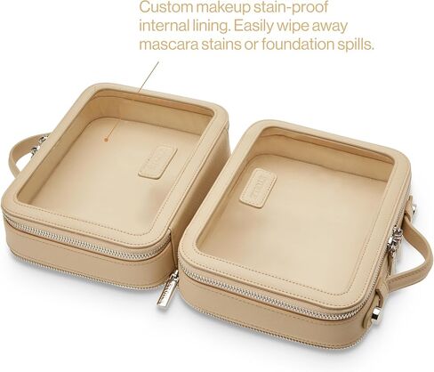 Etoile - حالة تجميلية صغيرة التوأم اللافندر الوردي - منظم ومستحضرات التجميل في المقصورة المزدوجة in Kuwait