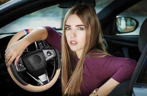 Cxtiy Steering Wheel Cover for BMW X1 X2 X3 X4 X5 X6 330i 530i 740i iX1 iX3 i4 i5 M3 M5 (Beige, Standardized(14.5'-15')) in Kuwait