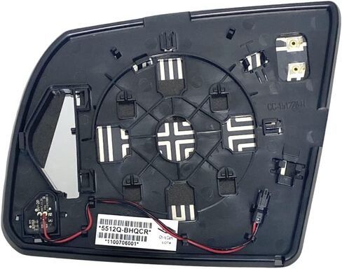 Spieg Passenger Side Mirror Glass For 2014-2020 Toyota Tundra, 2018-2020 Sequoia Heated w/Blind Spot Monitoring w/Backing Plate | Right Side View Mirror Glass Compatible with OE 87903-0C090 in Kuwait