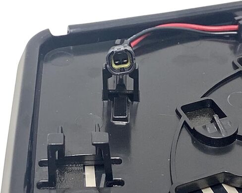 Spieg Passenger Side Mirror Glass For 2014-2020 Toyota Tundra, 2018-2020 Sequoia Heated w/Blind Spot Monitoring w/Backing Plate | Right Side View Mirror Glass Compatible with OE 87903-0C090 in Kuwait