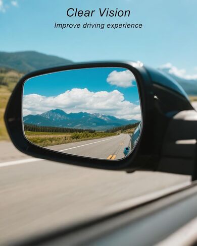Right Passenger Side Door View Mirror Glass w/Heated Fit for Nissan Versa 2015 2016 2017 2018 2019, Side Rearview Exterior Mirrors Glass with Backing Plate Replace 963659KK0A in Saudi Arabia