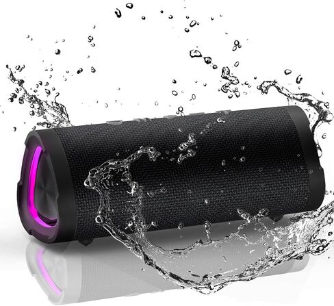 Vanzon V40 Wireless Bluetooth Speaker, Bluetooth 5.0, 24W Stereo Sound, IPX7 Waterproof Wireless Speaker, 24H Playtime Speaker for Travel in Saudi Arabia