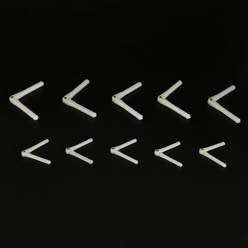 10PCS RC Airplane Plastic Pin Hinge for RC Plane Helicopter Aircraft DIY Model Plane Fix Wing Parts (2.5x43mm) in Saudi Arabia
