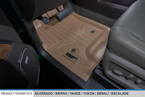 Smartliner Custom Fit Floor Mats 2 Row Liner Set for 2015-2020 Chevrolet Tahoe in Saudi Arabia