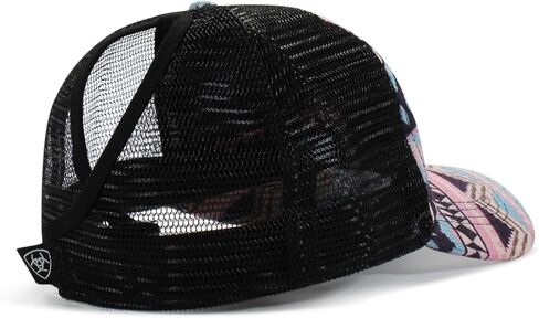 M&F Western Ariat Ladies Cap Tribal Print Pink in Saudi Arabia